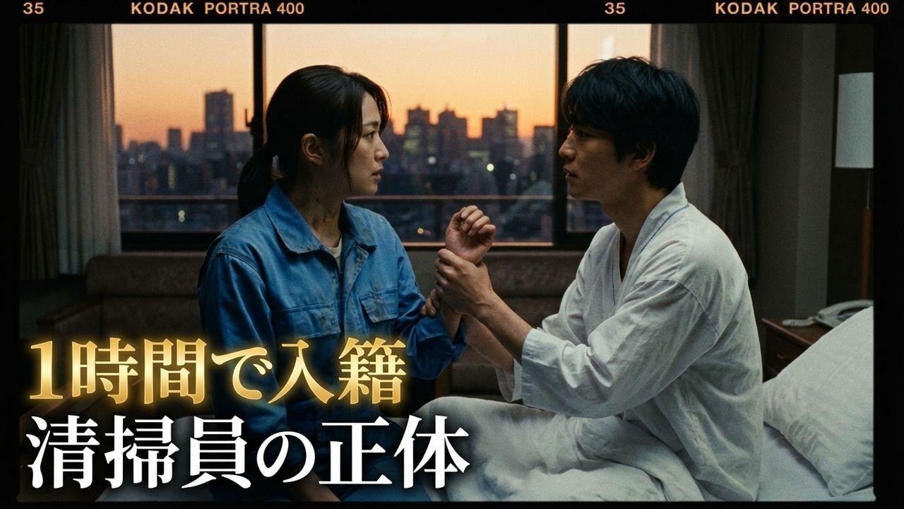 炎から救った清掃員を1時間で妻に？CEOの非情な逆転劇