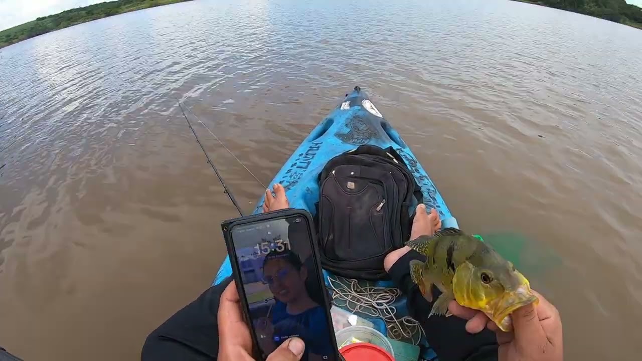 Pesca de tucunare  Santa Bárbara  