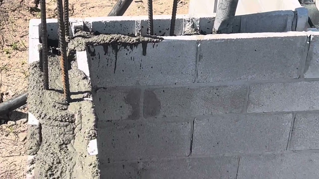 Stem wall/ para nivelar el piso.
