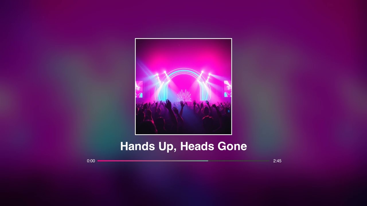Hands Up, Heads Gone - SonaVerse (No Copyright Music)