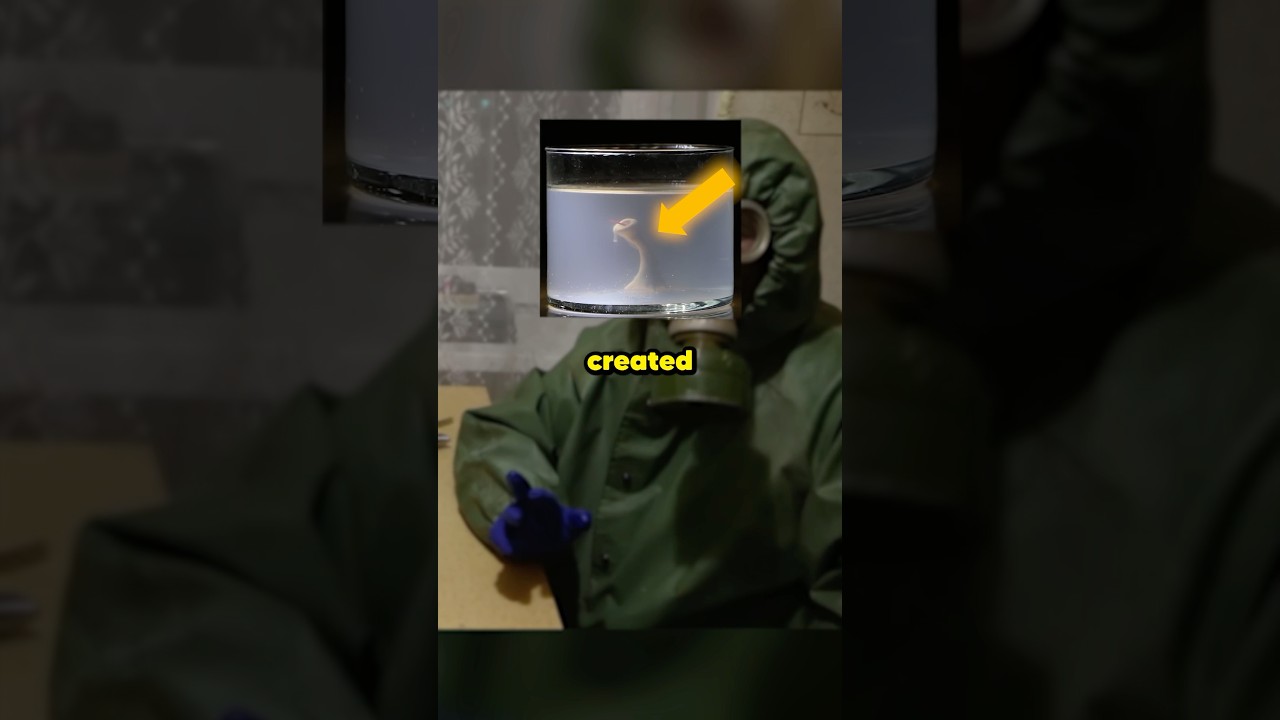 Russian guy creates a SCARY creature..