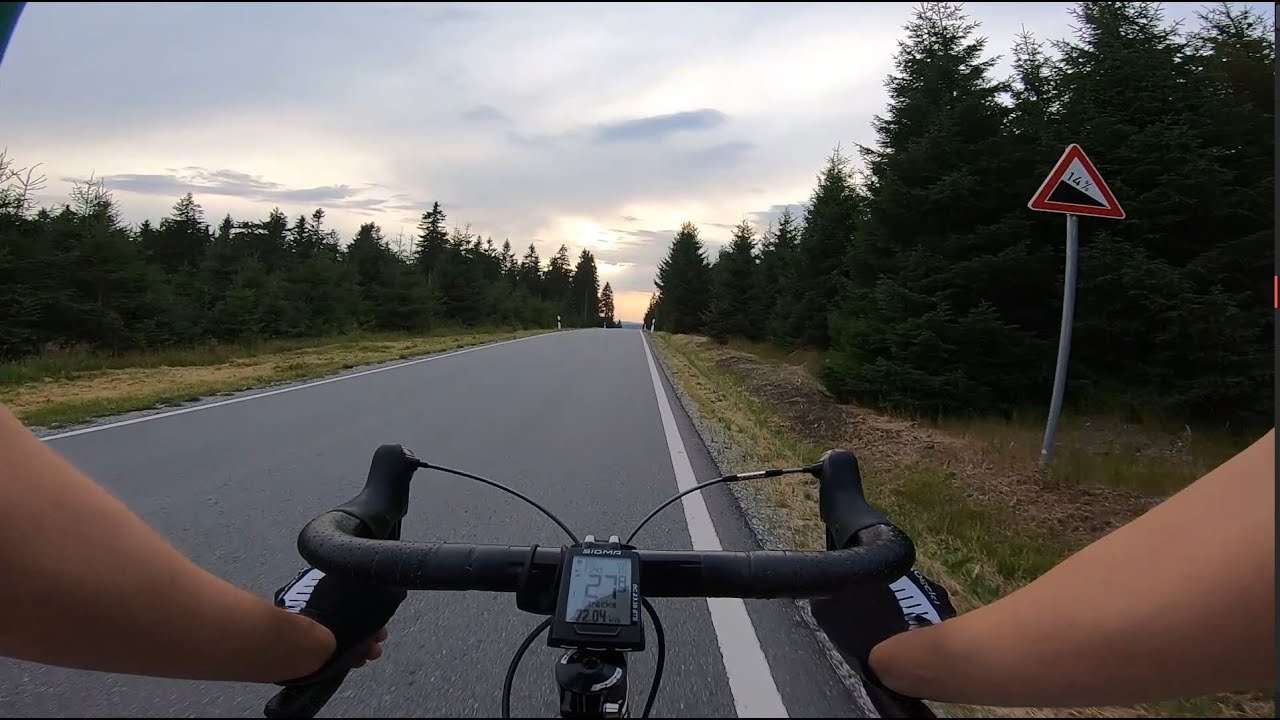 Erzgebirge Abfahrt Fichtelberg - Rittersgrün