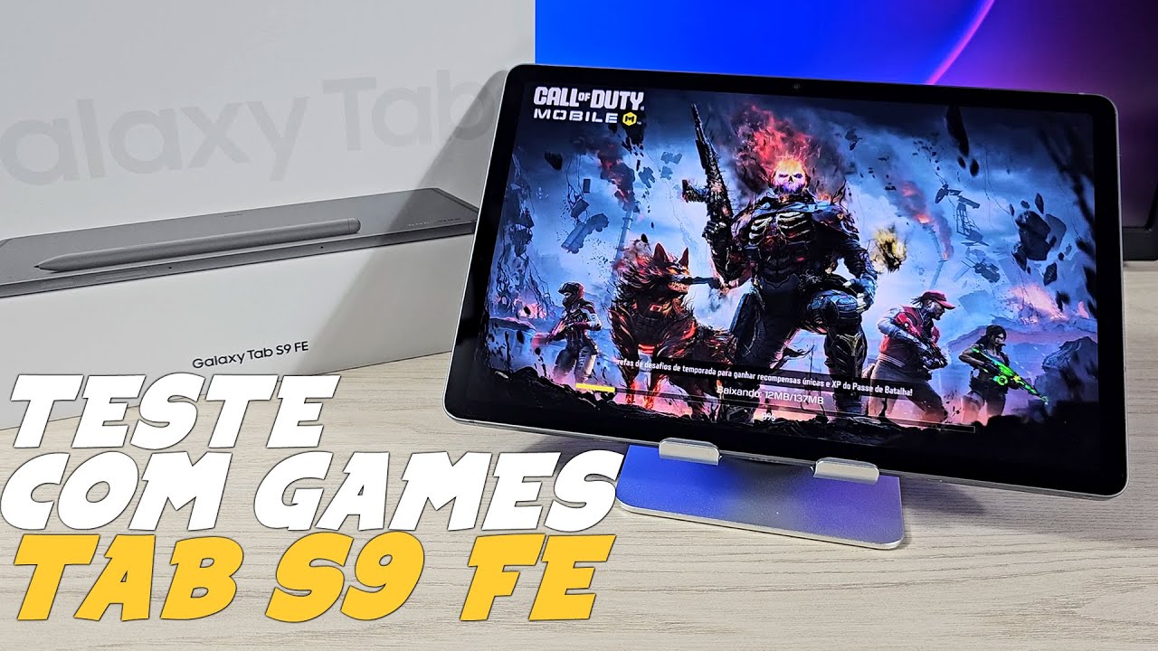 GAME TESTE: GALAXY TAB S9 FE 10.9