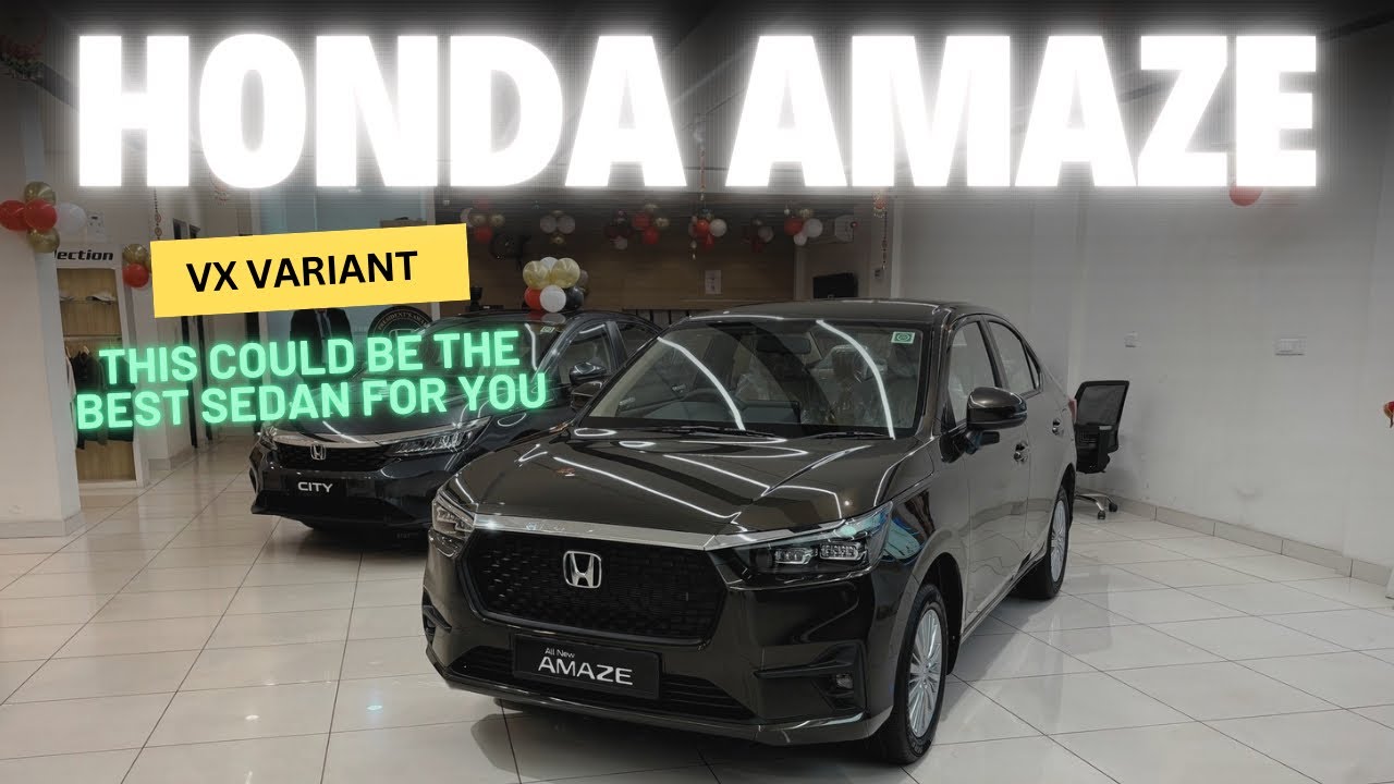 Honda Amaze VX 2025 года — полный обзор и обзор | Лучший седан до 10 лакхов рупий?