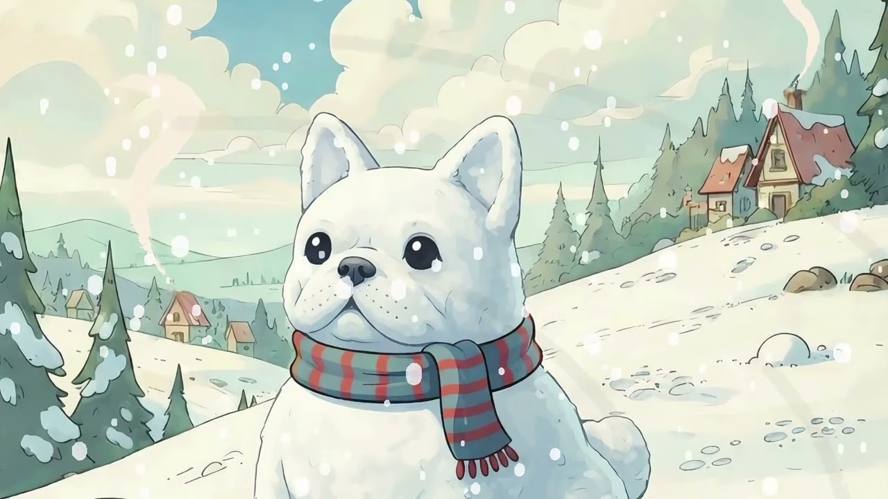 Cozy Winter Lofi ❄️ Girv the Snowman | Relax • Study • Sleep