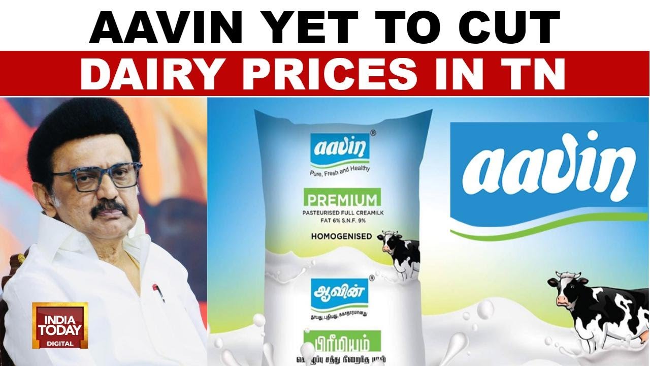 Stalin Govt Holds Off Aavin Milk, Ghee GST Benefit: Opposition Attacks Amid Price Cut Delay