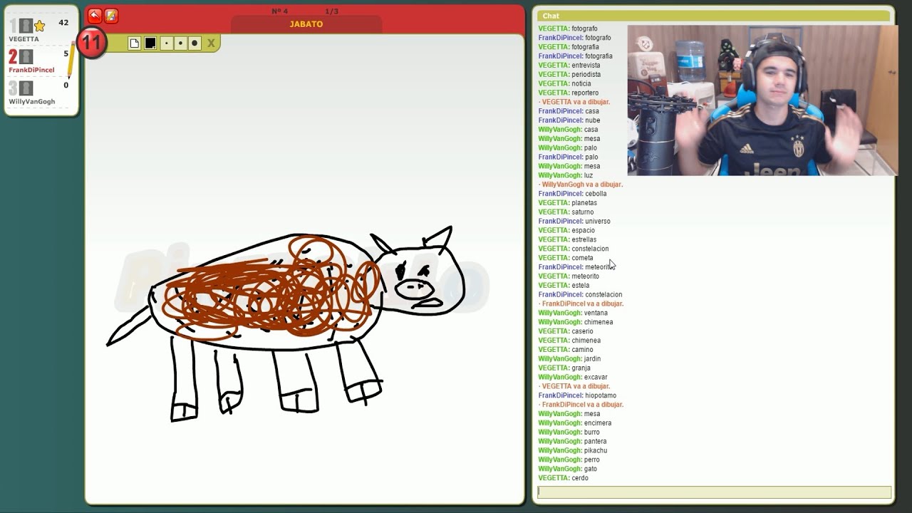 EL GRAN PINTOR FRANK! | Pinturillo w/ Vegetta Y Willyrex