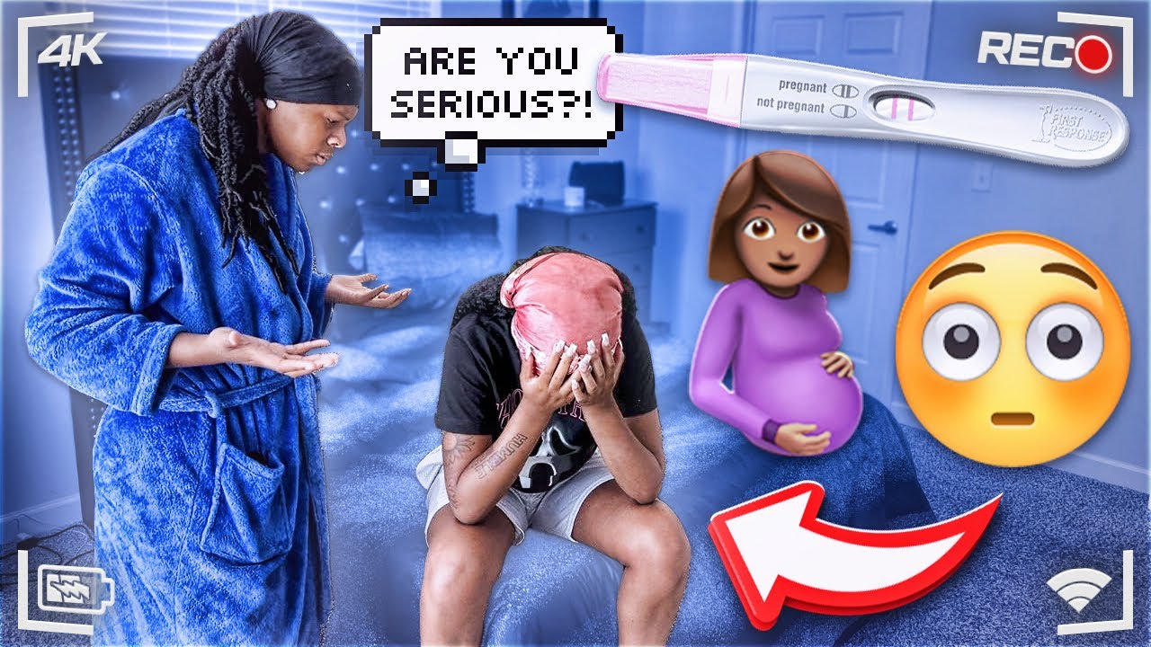 TELLING MY GIRLFRIEND IM PREGNANT..💔*SHE CRIED*