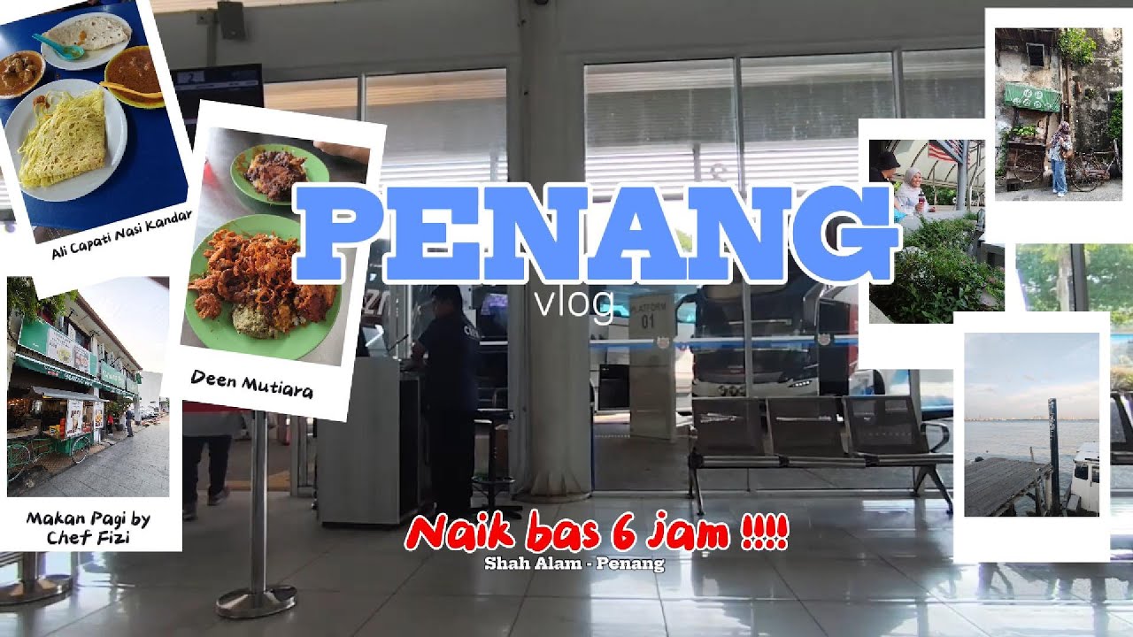 Vlog Penang | Jalan Kaki Pusing Georgetown | Makan best di Penang