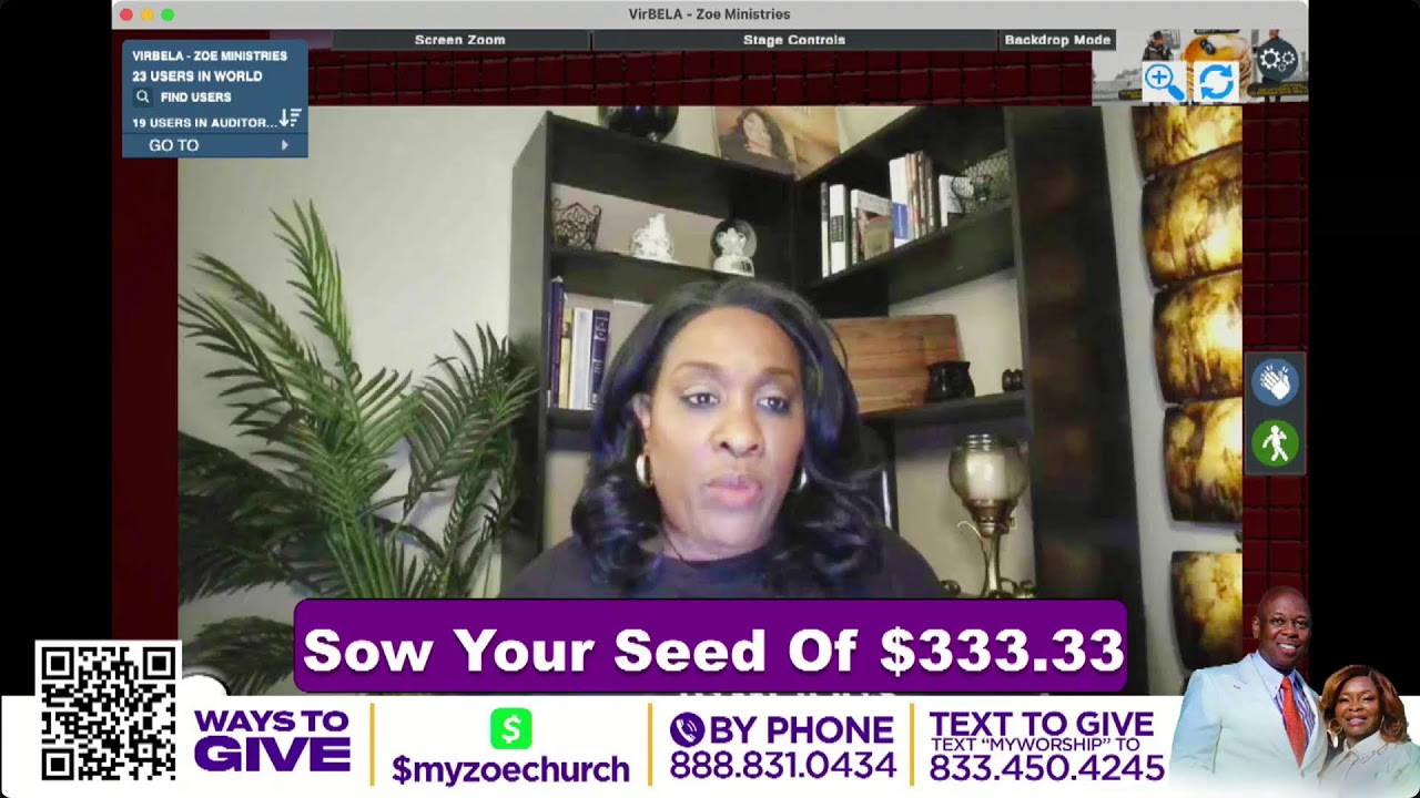 Zoe Ministries | Wednesday Afternoon Bible Study | 3.4.26