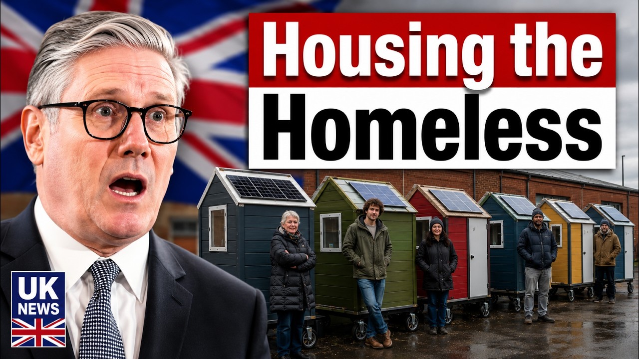 How Britons Are Building Cheap Tiny Homes on Wheels for Homeless People