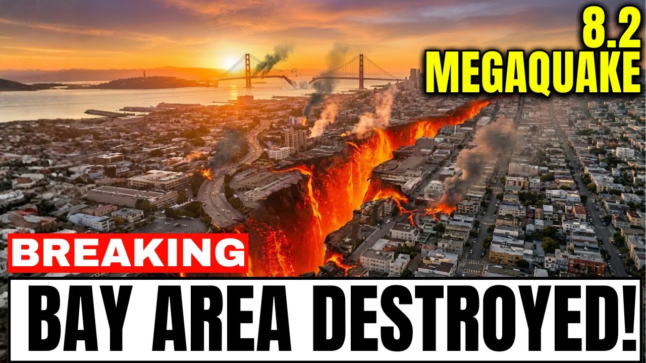 California MEGA-QUAKE Strikes — 8.2 Magnitude DEVASTATES Bay Area as Buildings COLLAPSE!