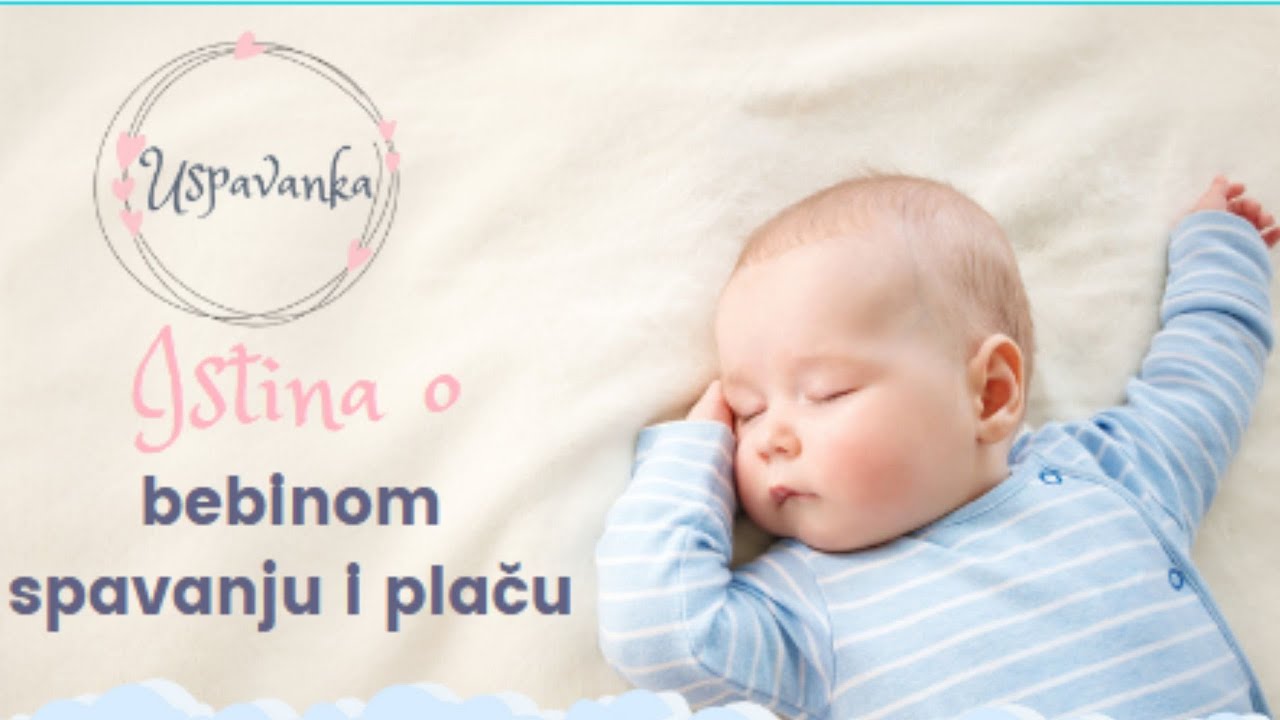 Istina o bebinom spavanju i plaču