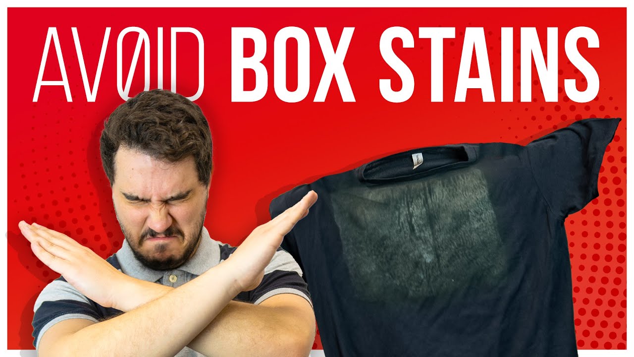 How to Avoid & Remove DTG Pretreatment Box Stains