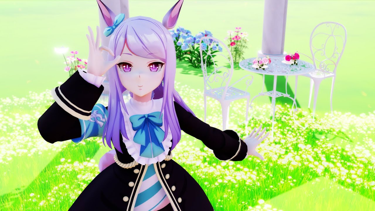 [MMDウマ娘] メジロマックイーンが踊る『ぶれないアイで』【