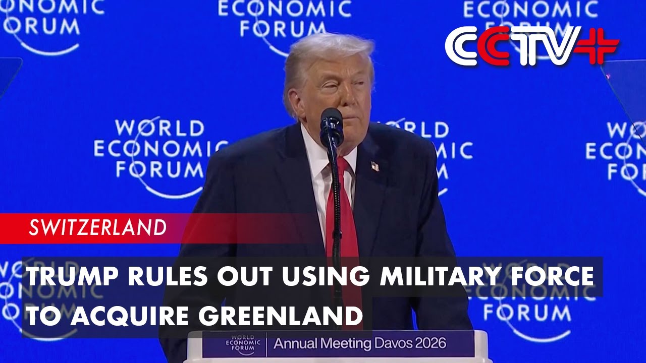 Trump Rules out Using Military Force to Acquire Greenland