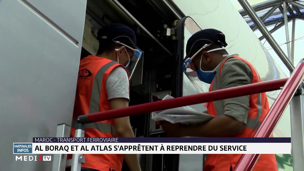 Les trains de lignes Al Boraq et Al Atlas reprennent progressivement à partir du 25 juin (ONCF)