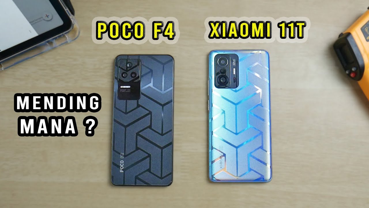 Perbandingan  Xiaomi 11T vs POCO F4 ? MIUI 14 | Game & Daily Kamera | Kalian Pilih yang Mana ?