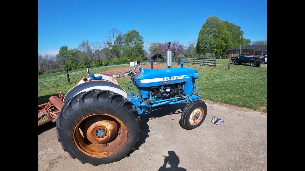 HOW TO INSTALL/REPLACE THE WATER PUMP ON A FORD 3600 TRACTOR