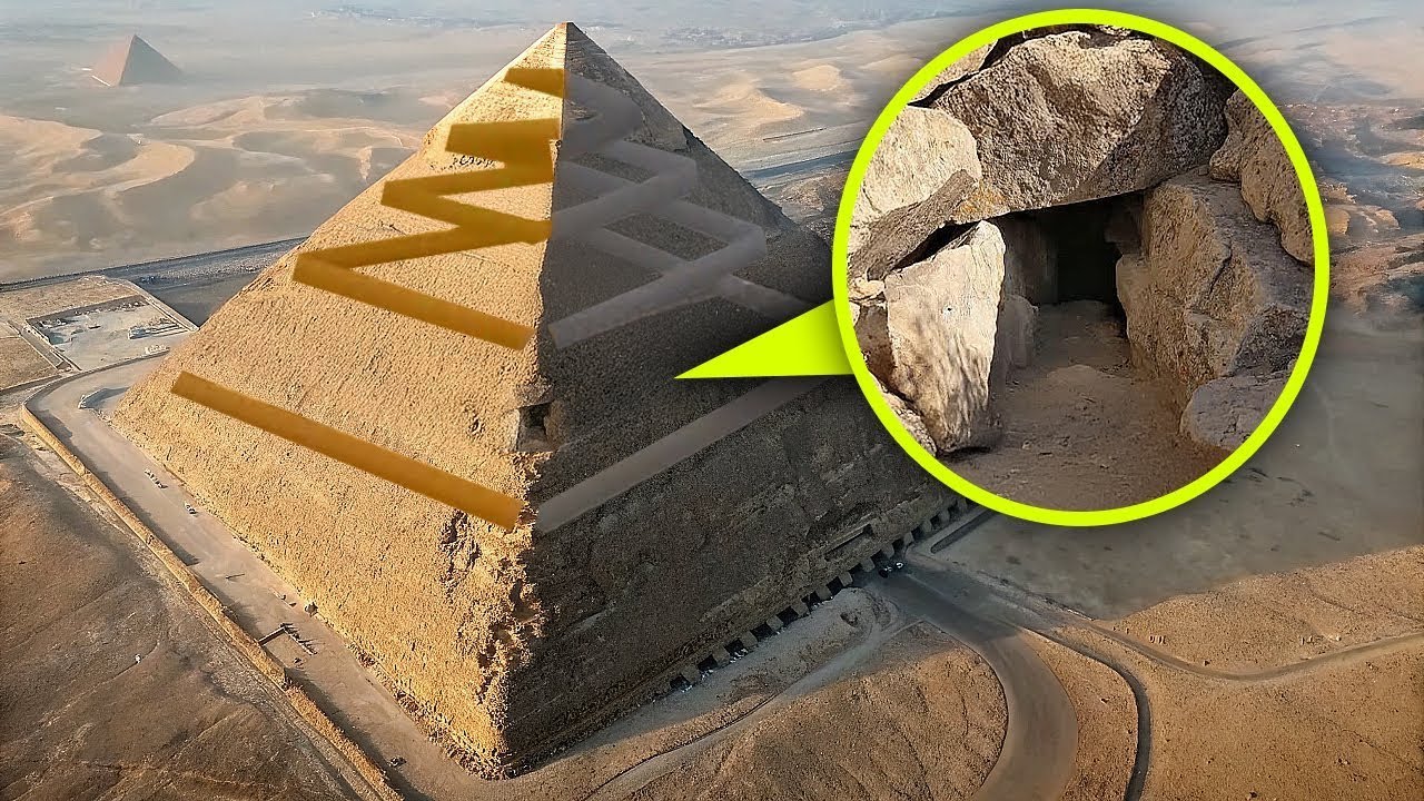 Un scanner révèle la pyramide de Khéops : cette chose géante a fait taire les scientifiques