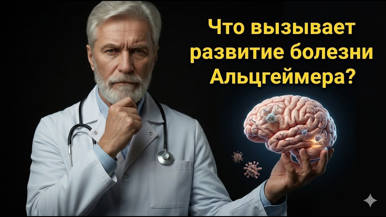 Что вызывает развитие болезни Альцгеймера?