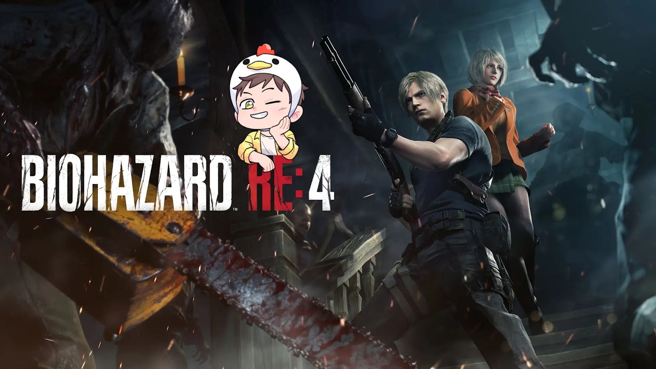 【LIVE】#08バイオハザードRE:4をプレイしていくっ！！
