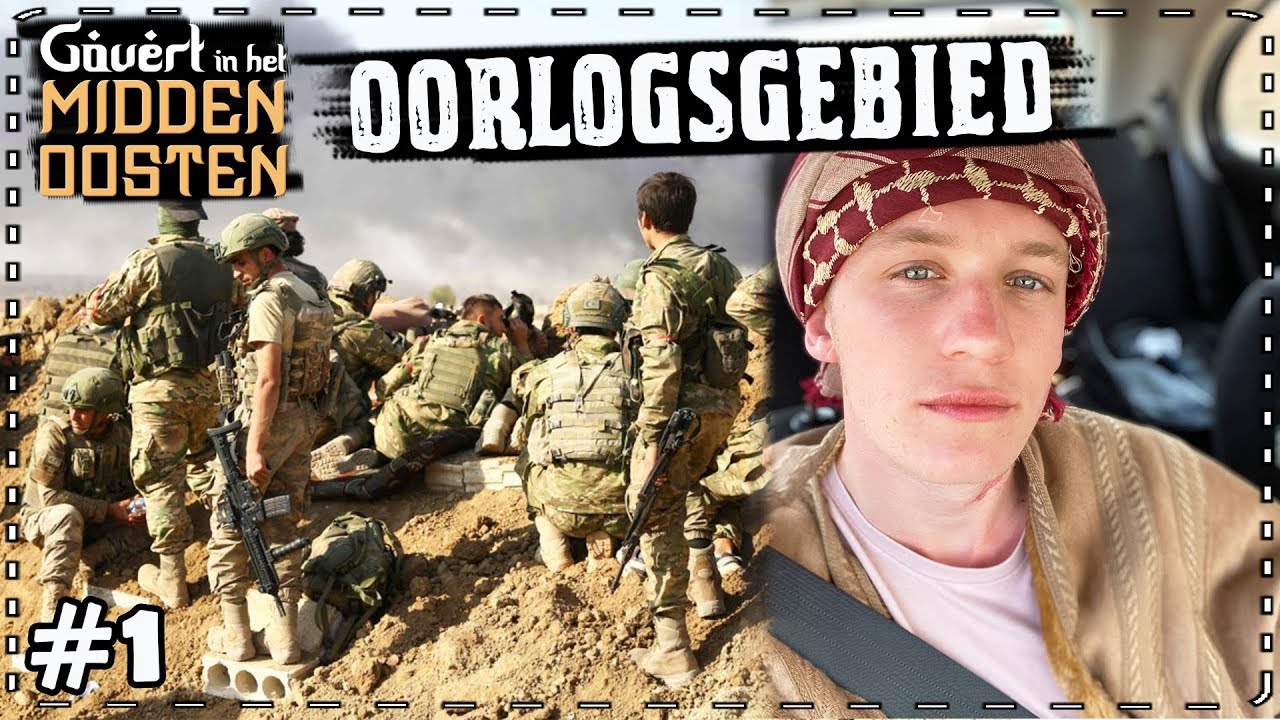 ik ging naar het OORLOGSGEBIED bij SYRIË - GOVERT in het MIDDEN OOSTEN #1