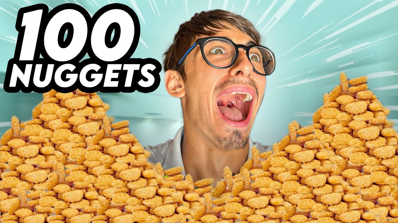 100 MCNUGGETS CHALLENGE! *Pesantissimo*