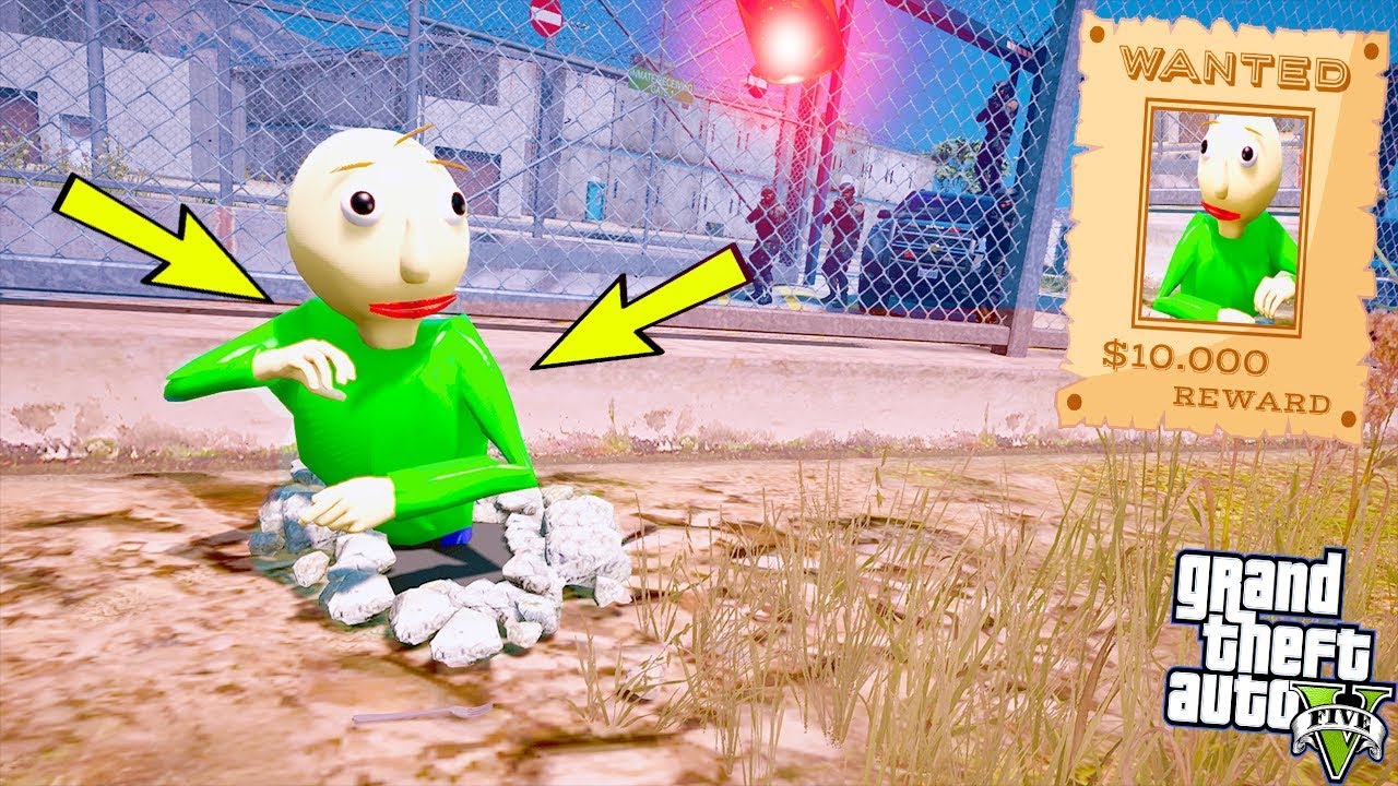 BALDİ ÇOK ZOR HAPİSTEN KAÇIŞ GÖREVİ! - GTA 5