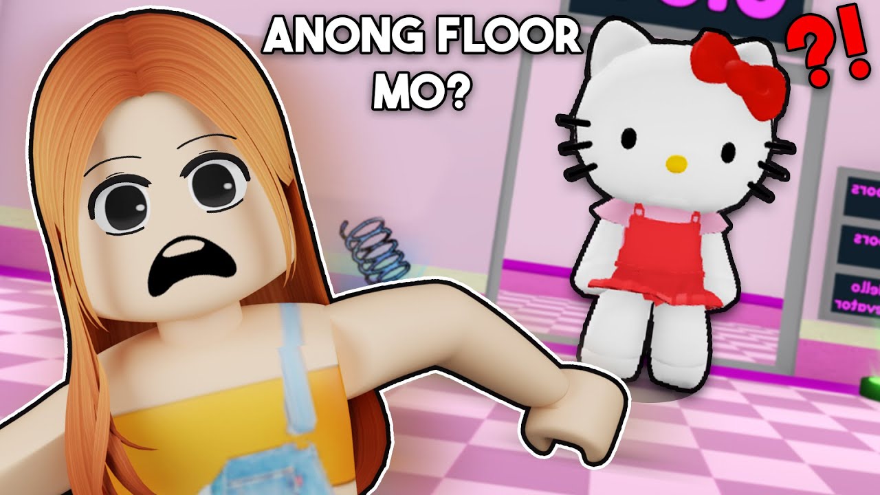 may mga NAKAKAGULAT na SUPRISE sa LOOB ng HELLO KITTY ELAVATOR sa Roblox