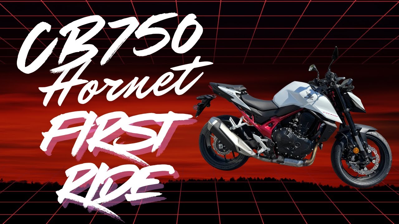 CB750 Hornet First Ride!