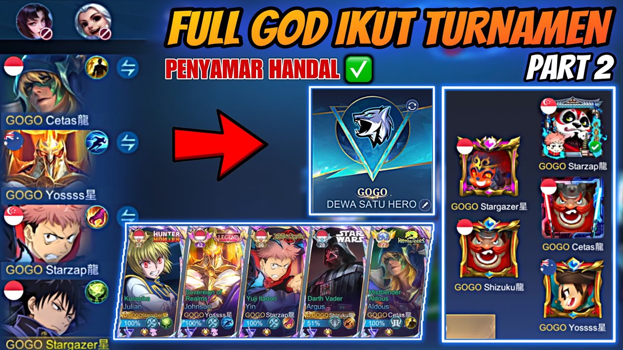 Meta Ciki Full GOD Ikut Turnamen Part 2 !! Apakah Meta Ciki Bisa Dipakai Untuk Turnamen ?!