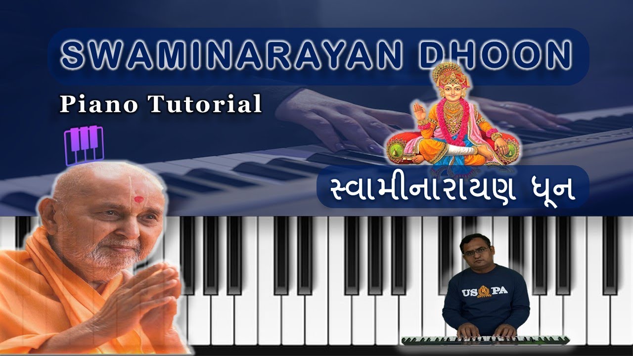 Learn To Play Swaminarayan Dhoon On Piano | Piano Tutorial For Beginner
