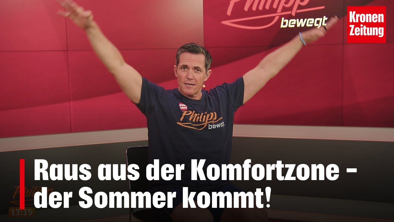 Philipp bewegt am Donnerstag, 27.3.: Raus aus der Komfortzone!