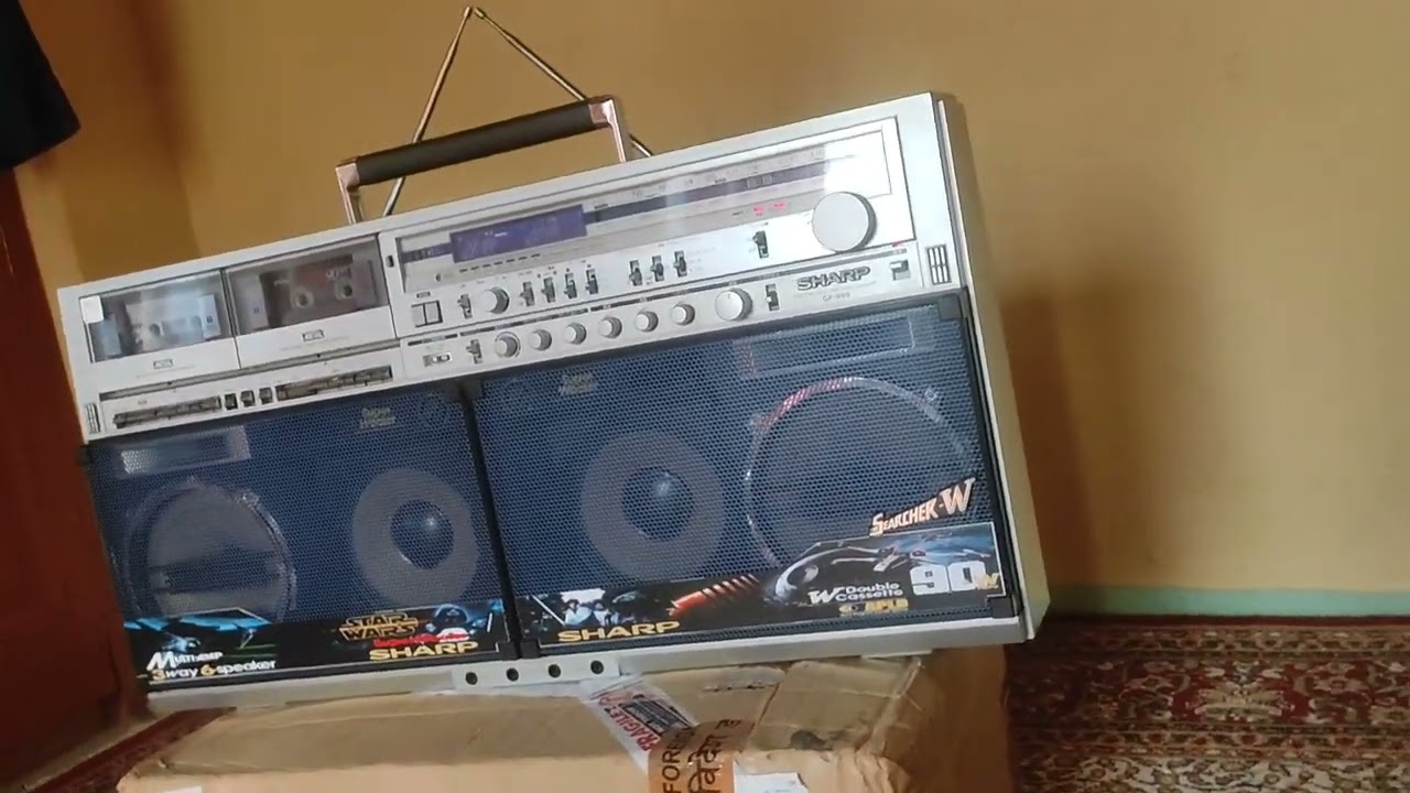 SHARP GF-999 LEGENDARY BOOMBOX, CASSETE PLAYBACK. 9149832005