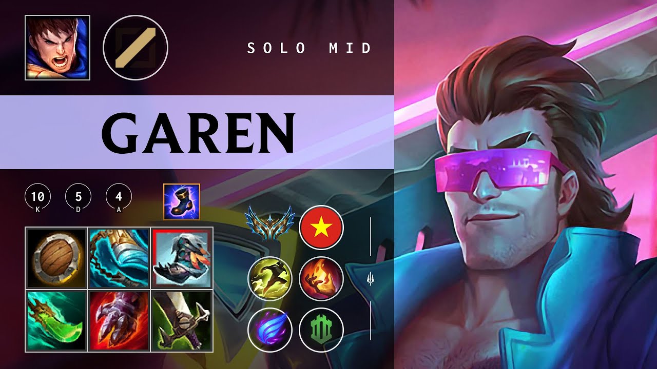 Garen Mid vs Viktor - VN Challenger Patch 26.03