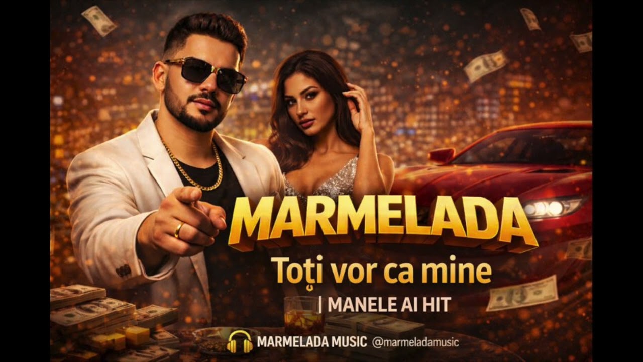 MARMELADA – Toți vor ca mine | Manele AI Hit