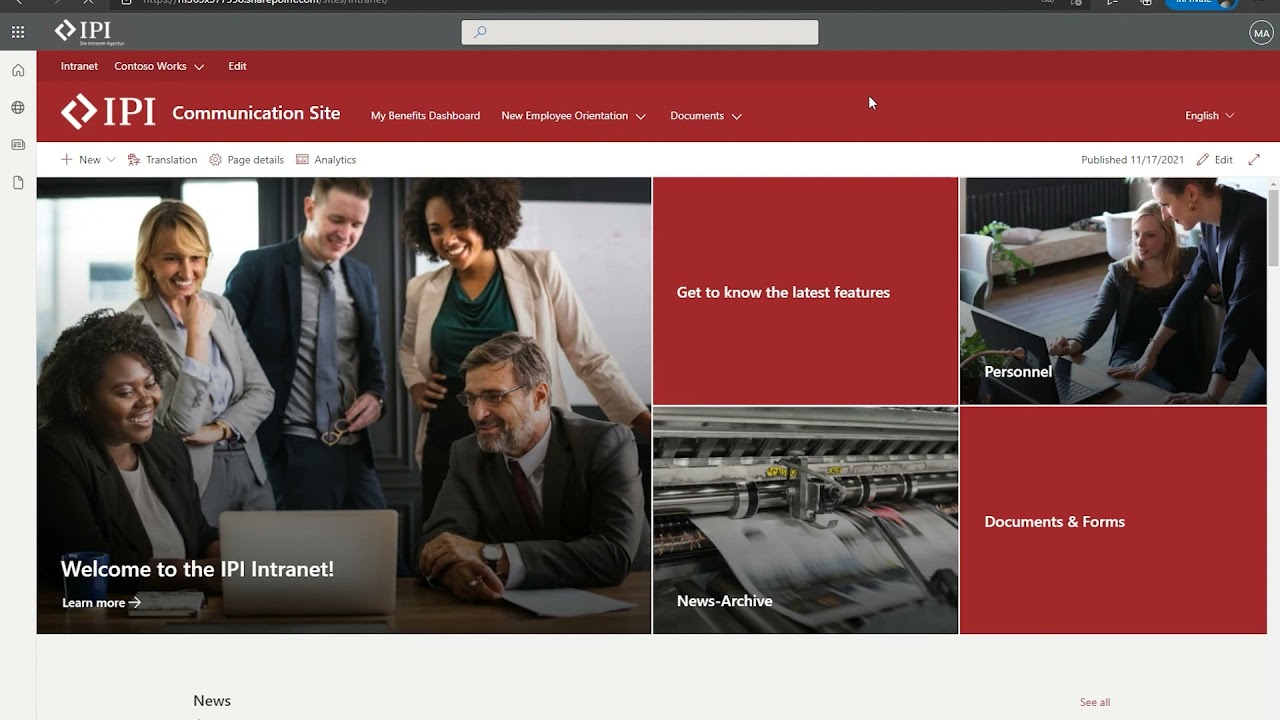 Tutorial: Mehrsprachigkeit in SharePoint Online