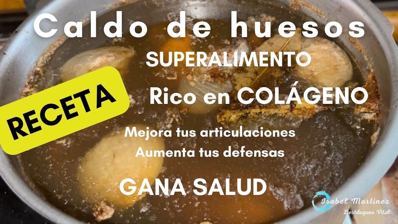 Caldo de huesos - SUPERALIMENTO