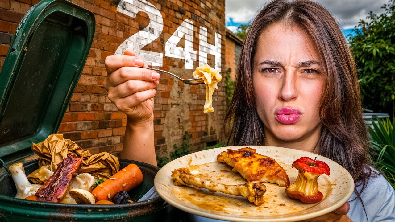JEM TYLKO RESZTKI JEDZENIA PRZEZ 24H!