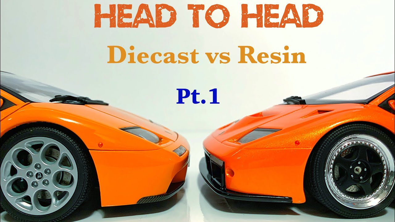 1:18 Lamborghini Diablo VT 6.0 by Autoart vs 1:18 Lamborghini Diablo GT by kyosho/gt spirit