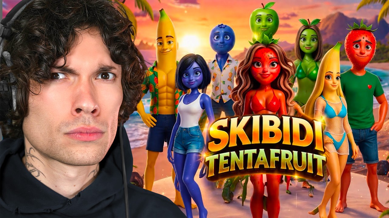 J'ai regard&eacute; TOUS les &eacute;pisodes de L'&Icirc;LE DE LA SKIBIDI TENTAFRUIT 💀😭