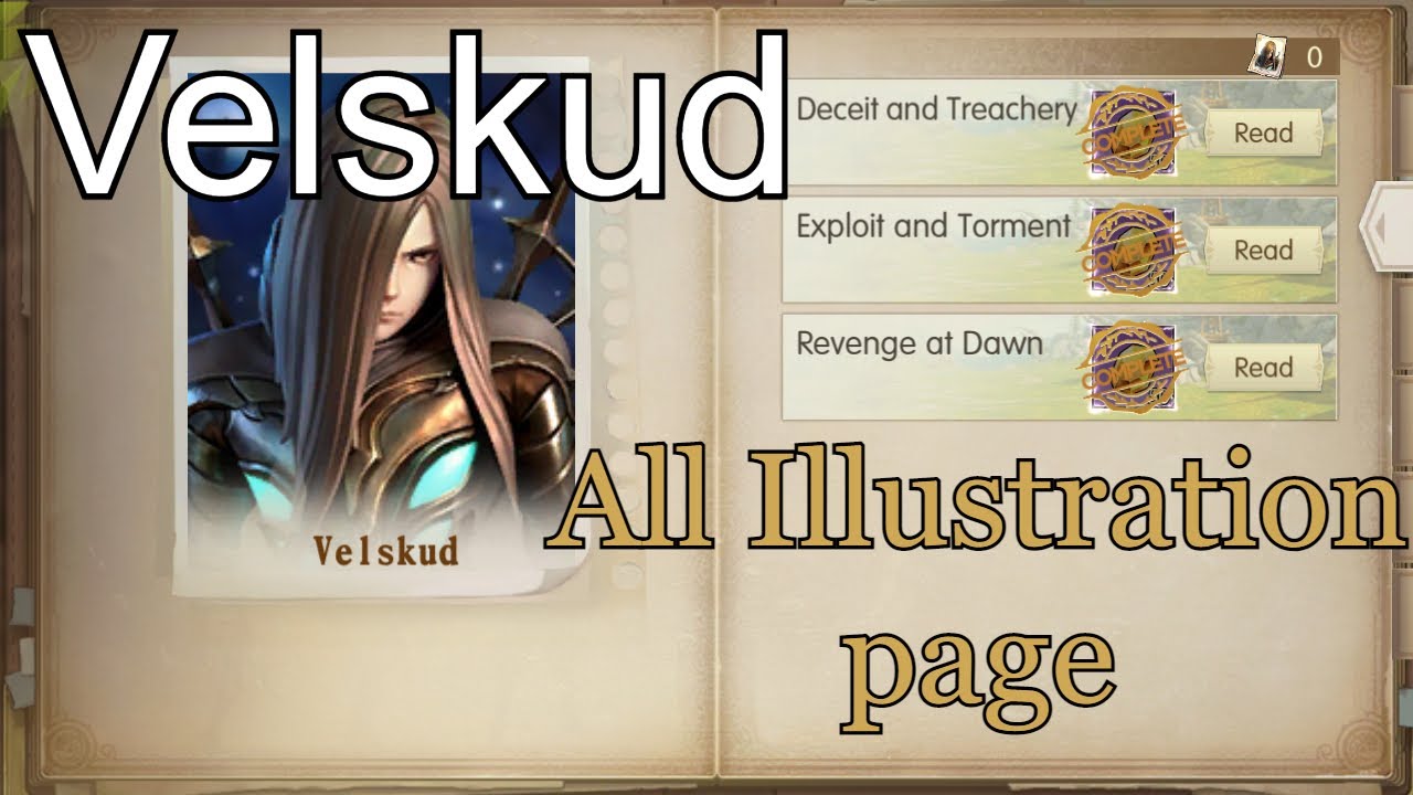 Velskud all Illustration Page's DN2 Evolution