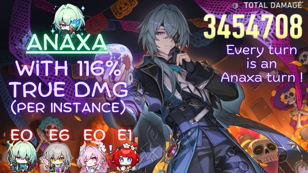 Anaxa with 116% TruE DMG is TruEly satisfying !