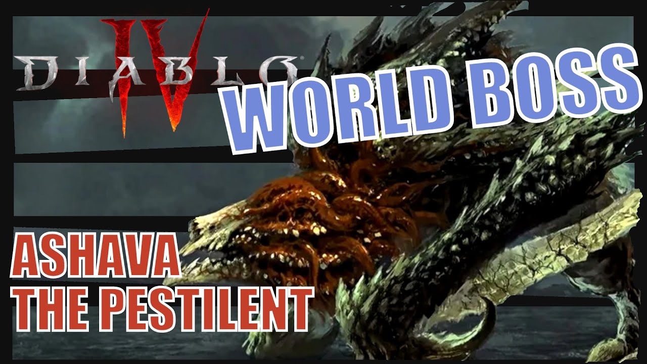 Ashava Diablo 4 | Open Beta World Boss PS5 Gameplay Deutsch