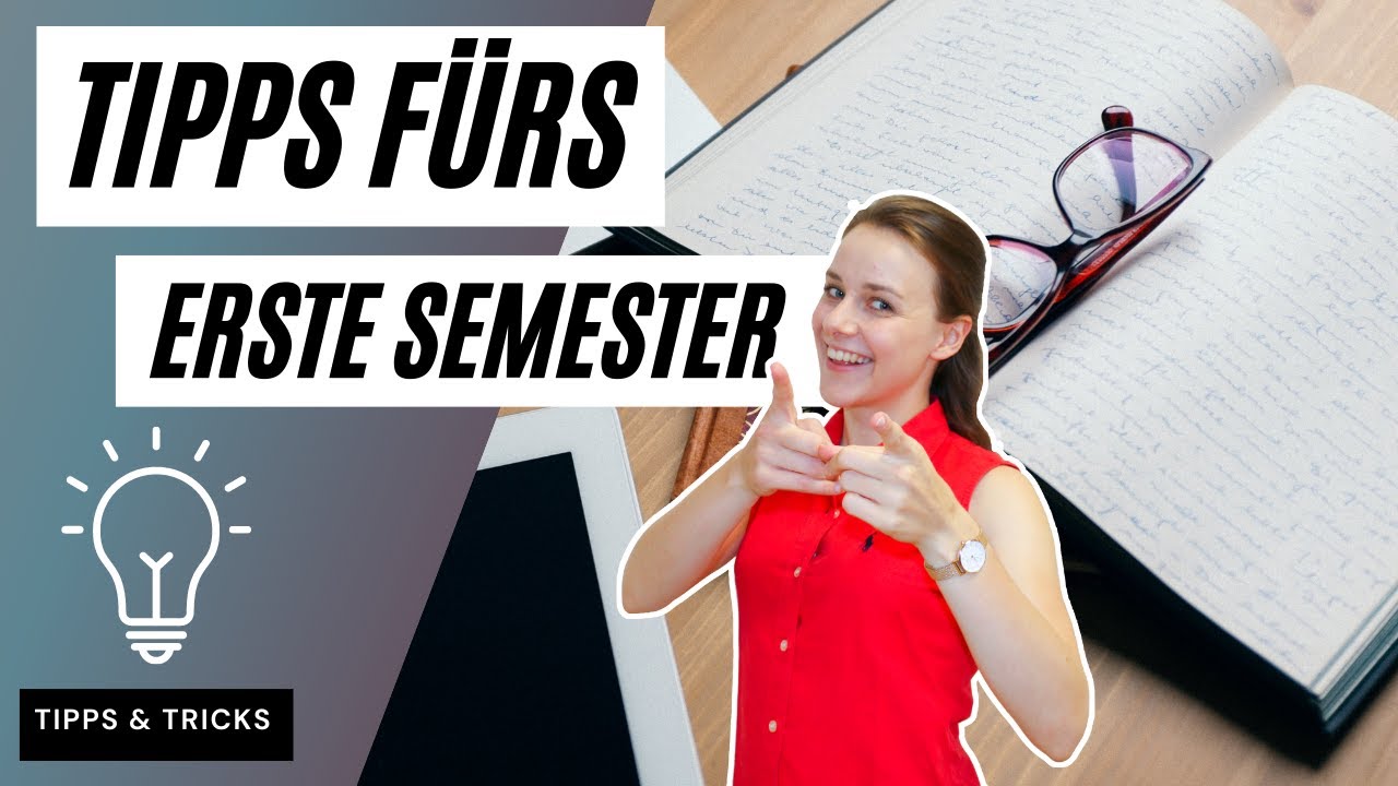 Tipps f&uuml;rs erste Semester auf der Uni