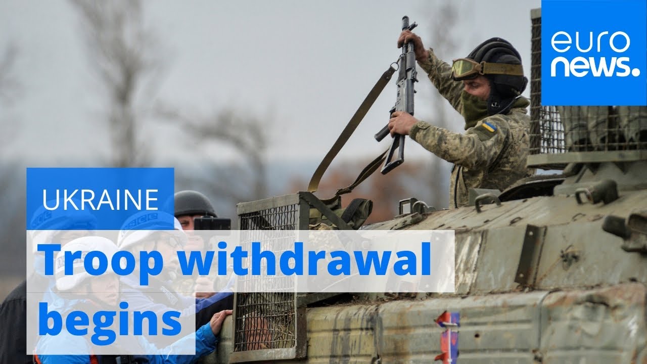 Ukraine and Russian-backed rebels begin troop withdrawal in eastern regions