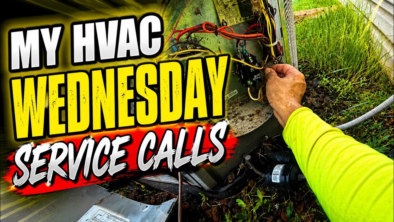 Мои сервисные вызовы в среду #hvac #hvaclife #hvaccontractor