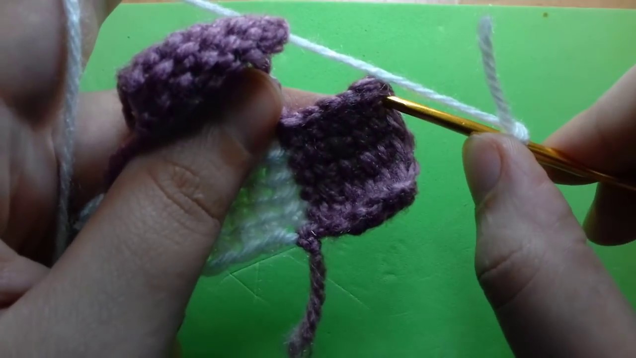 غرزة الشطرنج كروشيه خطوه خطوه How to Crochet Entrelac