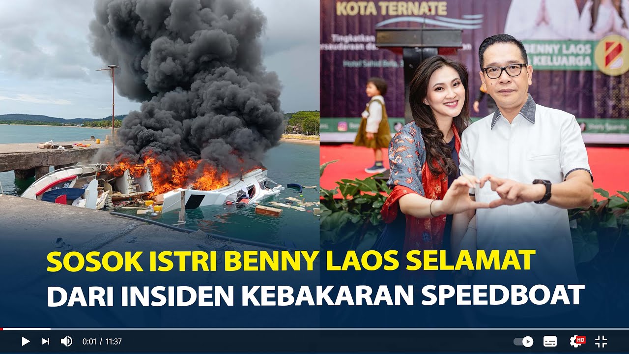 Sosok Sherly Tjoanda, Istri Cagub Malut Benny Laos Selamat dari Insiden Kebakaran Speedboat